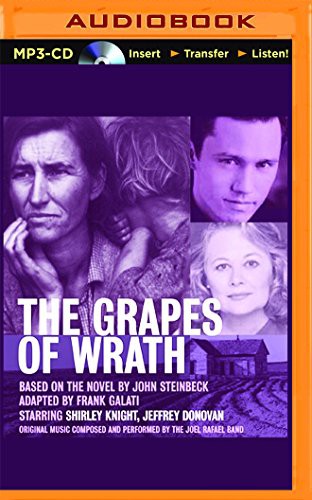 John Steinbeck, Emily Bergl: Grapes of Wrath, The (AudiobookFormat, 2016, L.A. Theatre Works MP3-CD from Brilliance Audio)