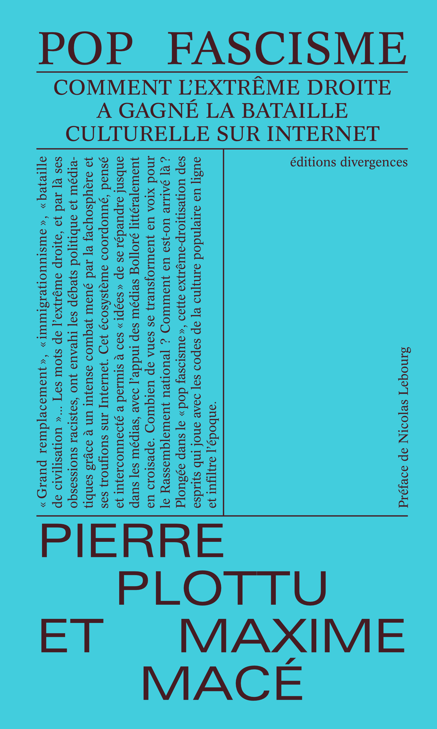 Pierre Plotu, Maxime Macé: Pop fascisme