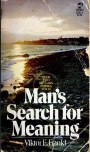 Viktor Frankl: Man's Search for Meaning (1963, Pocket Books)