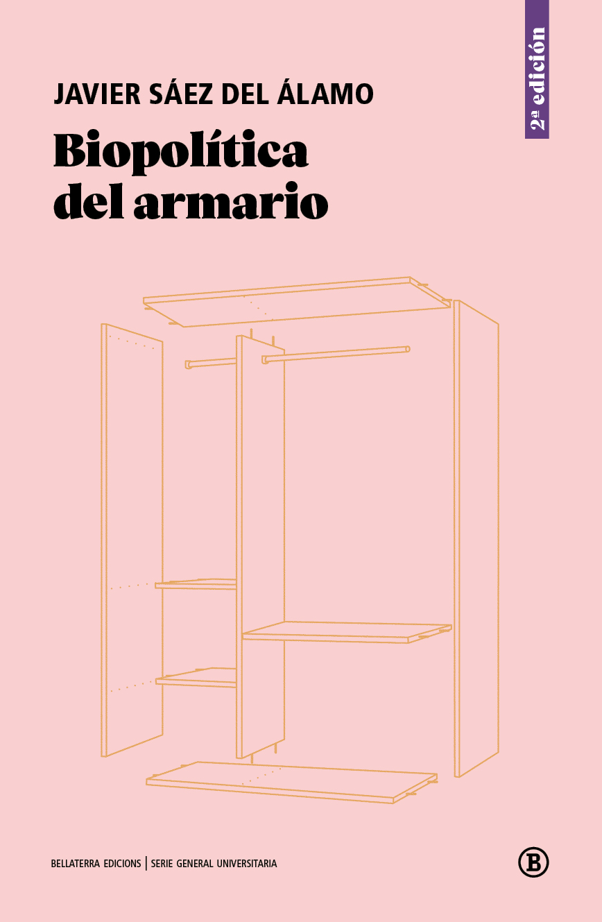 Javier Sáez del Álamo: Biopolítica del armario (Gaztelania language, 2024, Bellaterra Edicions)
