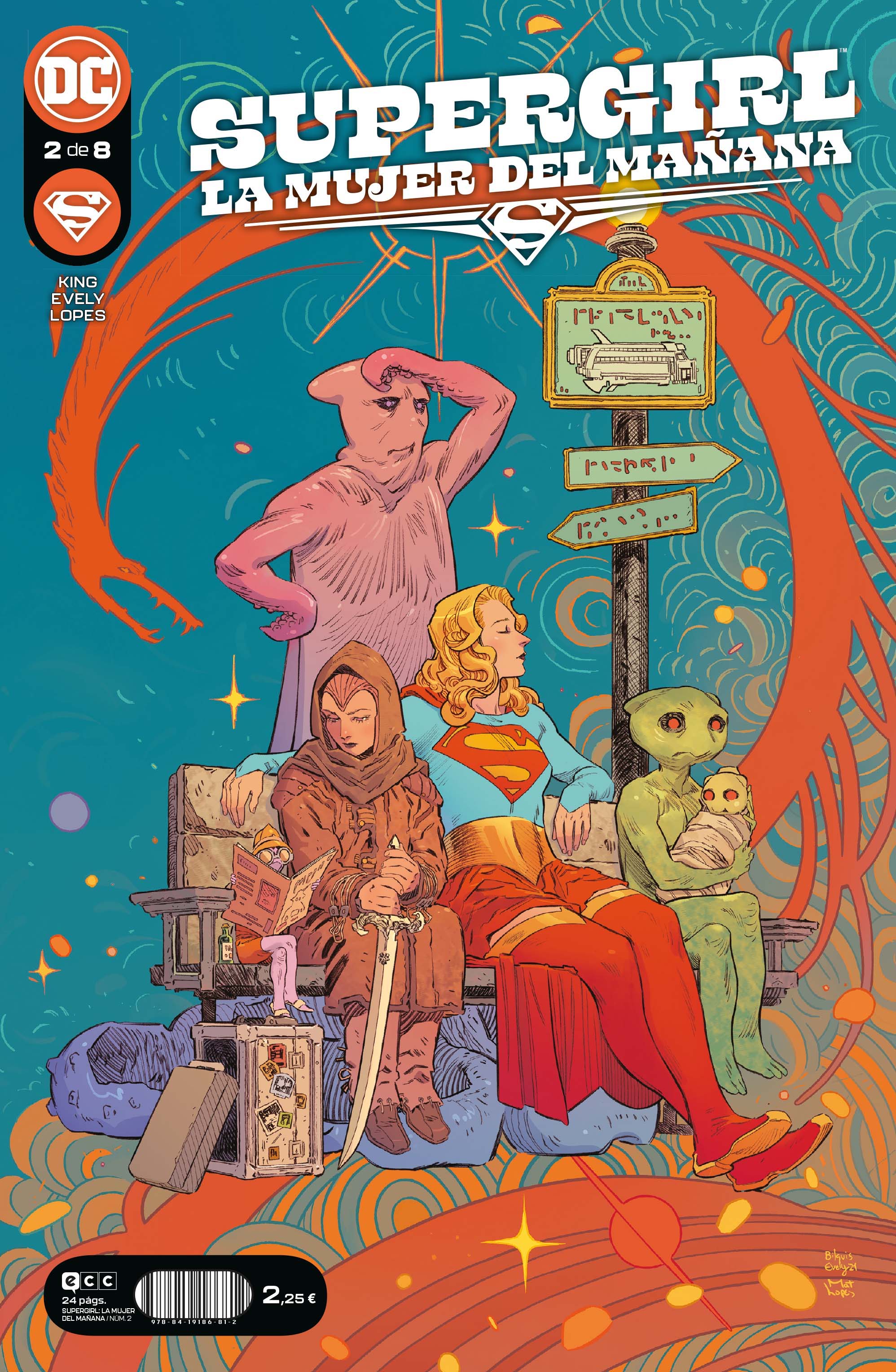Tom King, Bilquis Evely, Bárbara Azagra Rueda: Supergirl: La mujer del mañana #2 (Paperback, Español language, 2022, ECC)