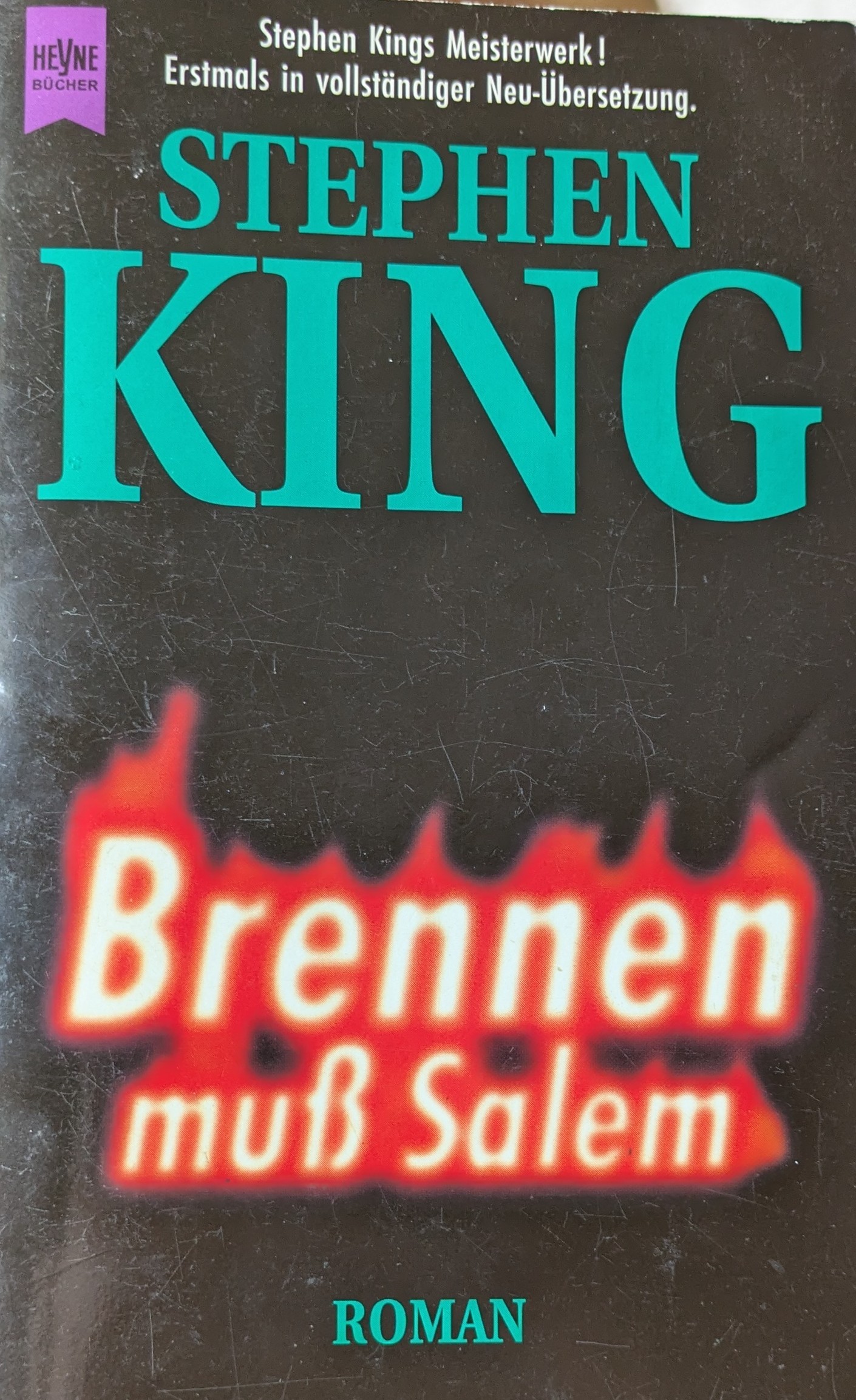 King, Stephen(duplicate): Brennen muss Salem (Paperback, German language, 1995, Heyne)