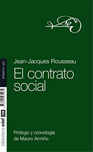 Jean-Jacques Rousseau, Enrique Azcoaga, Mauro Fernández Alonso de Armiño: El contrato social (Paperback, Editorial Edaf, S.L.)