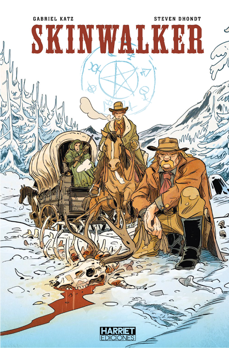 Gabriel Katz, Steven Dhondt: Skinwalker (Hardcover, Euskara language, Harriet Ediciones)
