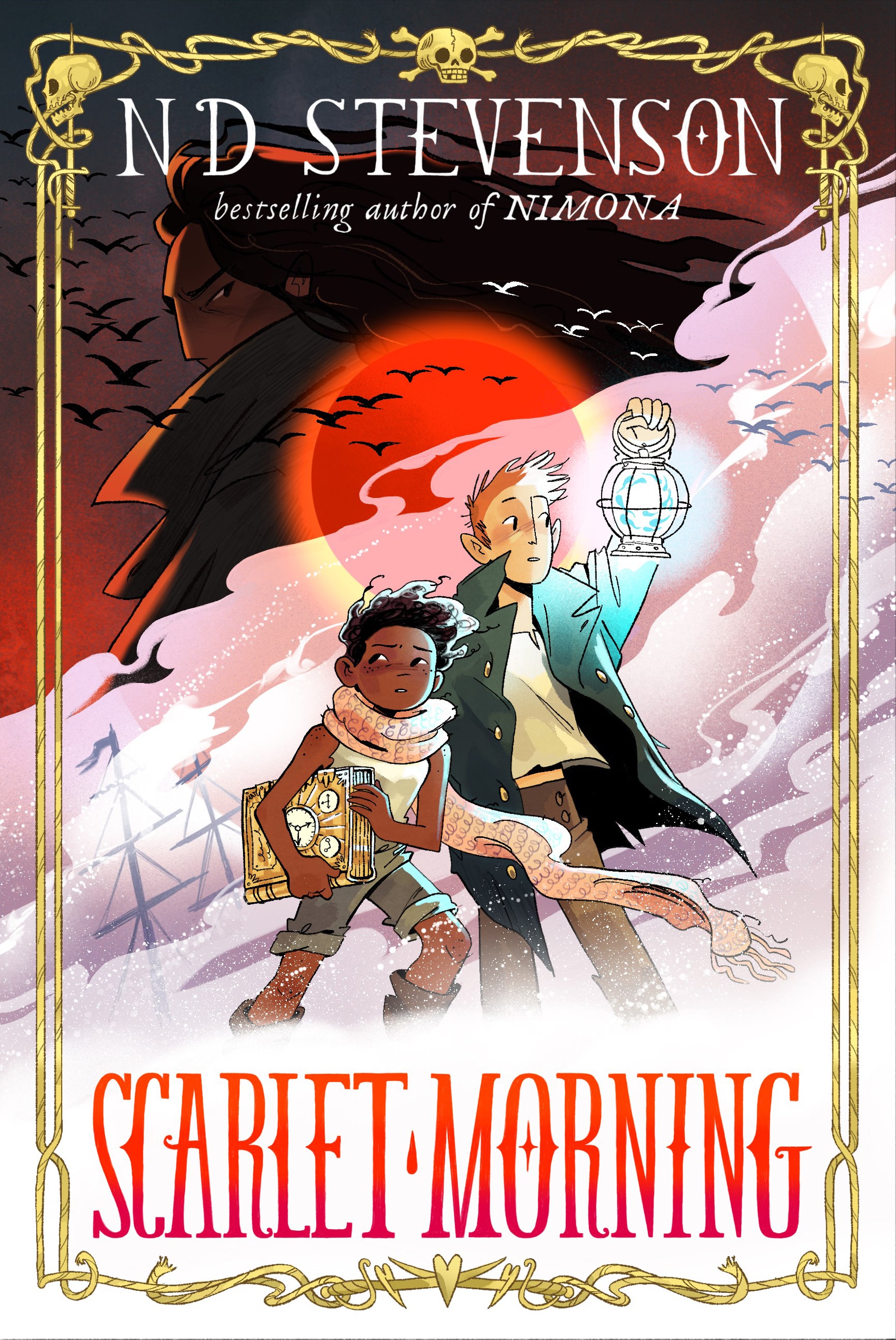 N.D. Stevenson: Scarlet Morning (GraphicNovel, 2025, HarperCollins Publishers)