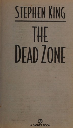 King, Stephen(duplicate): The dead zone (1980, Signet)