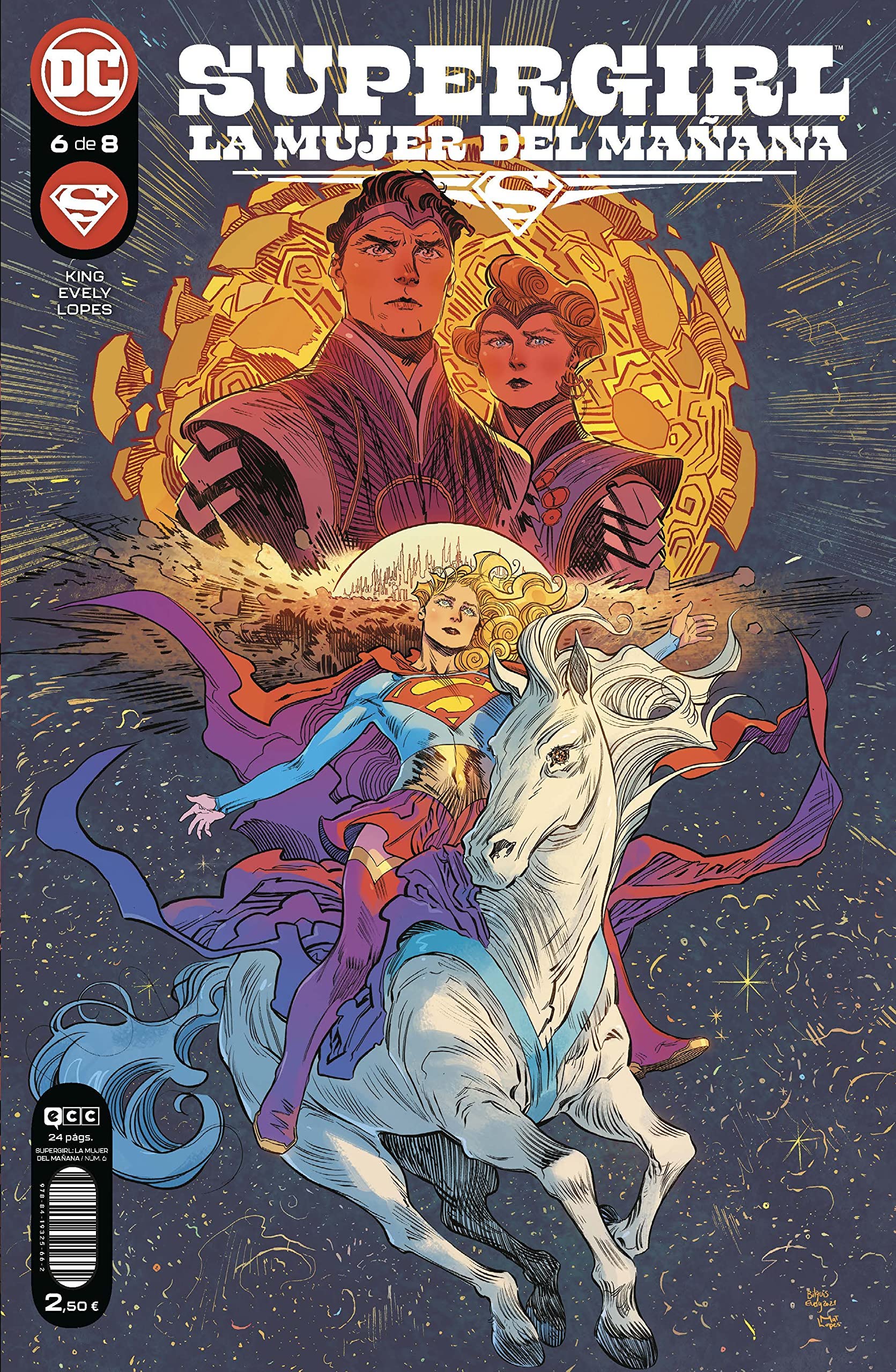 Francisco San Rafael Simó, Tom King, Bilquis Evely: Supergirl: La mujer del mañana #6 (Paperback, Español language, 2022, ECC)