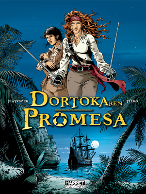 Miel A. Elustondo, Stéphane Piatzszek, Tieko: Dortokaren promesa 3 (Euskara language, Harriet Ediciones)