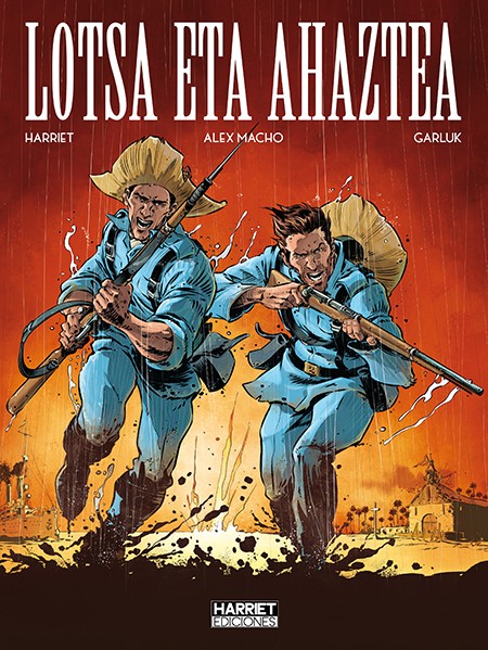 Alex Macho: Lotsa eta ahaztea (GraphicNovel, Euskara language, Harriet)