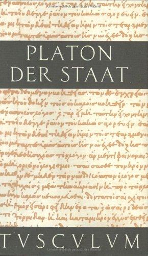 Thomas A. Szlezák, Platone: Der Staat. (Hardcover, 2000, Artemis & Winkler)