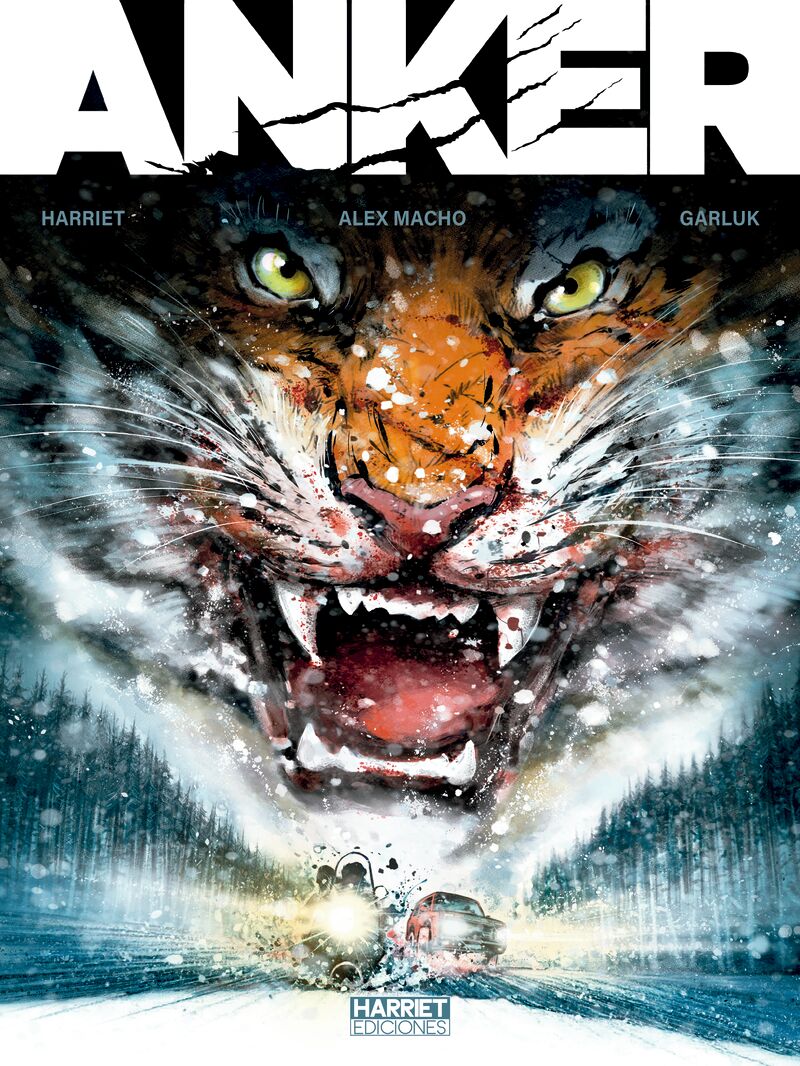 Alex Macho, Ekaitz Agirre: Anker (GraphicNovel, Euskara language, Harriet Ediciones)