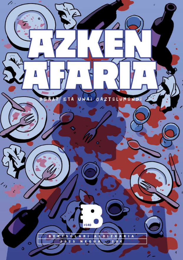 Beñat Gaztelumendi, Unai Gaztelumendi: Azken afaria (Paperback, Euskara language, Bertsolari aldizkaria)