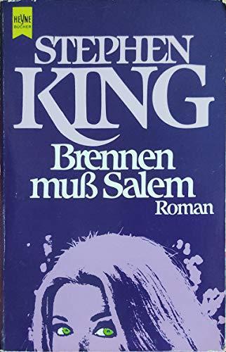 King, Stephen(duplicate): Brennen muss Salem (German language, 1985)