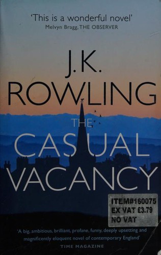Tom Hollander, J.K. Rowling: The Casual Vacancy (2013, Sphere)