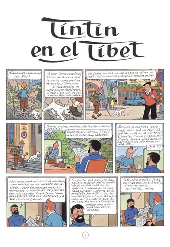 Hergé: Tintín en el Tibet (Hardcover, Spanish language, 1962, Editorial Juventud)