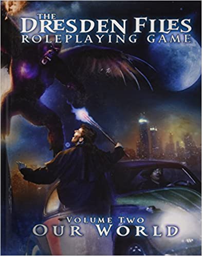 Jim Butcher, Rob Donoghue, Fred Hicks, Kenneth Hite, Clark Valentine, Leonard Balsera, Ryan Macklin, Genevieve Cogman, Chad Underkoffler: The Dresden Files Roleplaying Game (Hardcover, Evil Hat Productions)